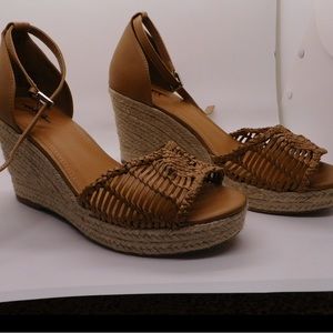 A.N.A Womens Horizon Wedge Sandals size 10